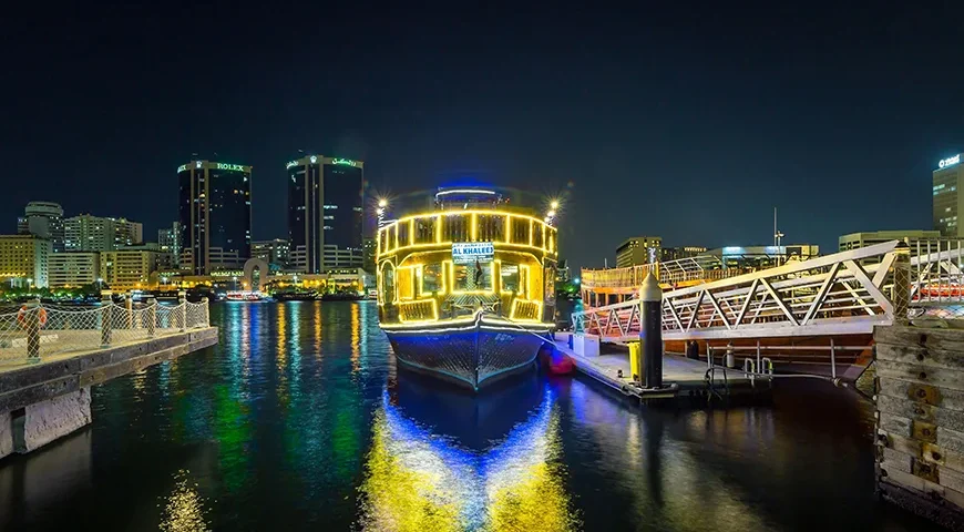 Book your Dubai Dhow Cruise Creek tickets for an unforgettable experience