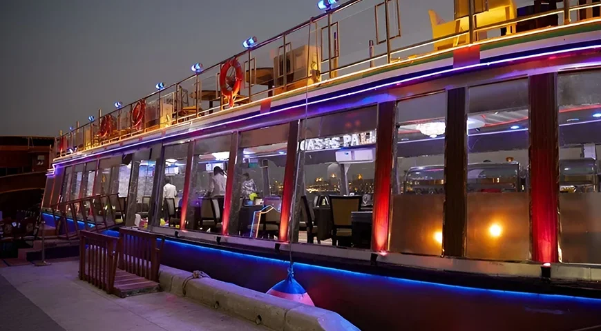 Capture stunning moments with our Dubai Dhow Cruise Creek tickets