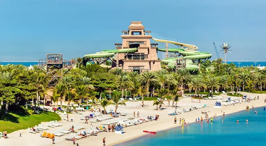 Atlantis Aquaventure Water Park thrilling slides and attractions