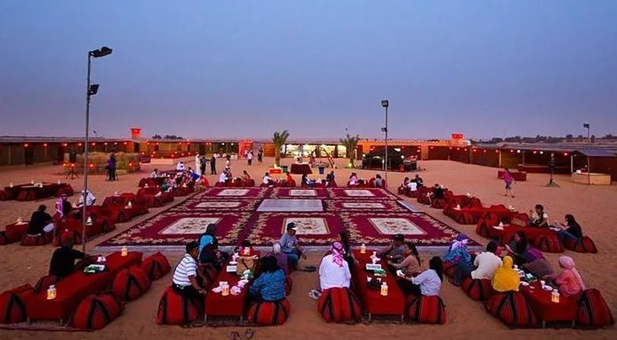 Evening Desert Safari With BBQ Dinner