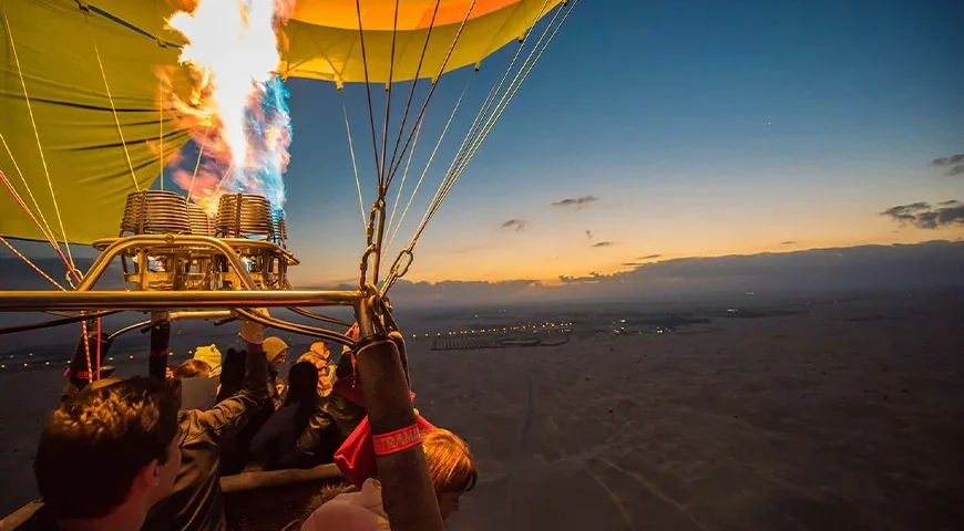 Hot Air Balloon Ride Dubai Tickets