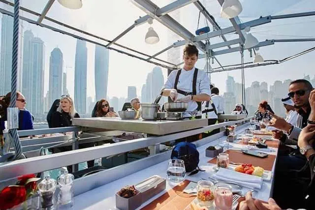 Dinner in the sky Dubai – On Air Dinner Adventure in Dubai