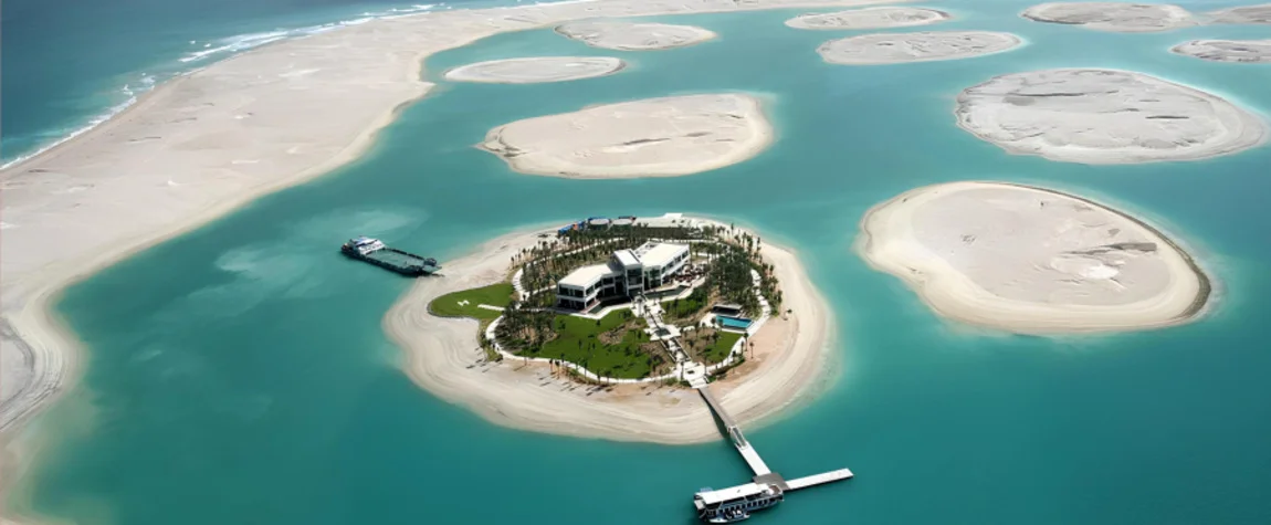 stunning UAE islands