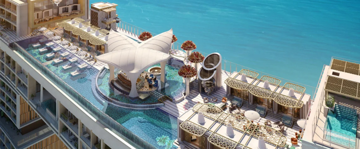 rooftop swimming pools in Dubai