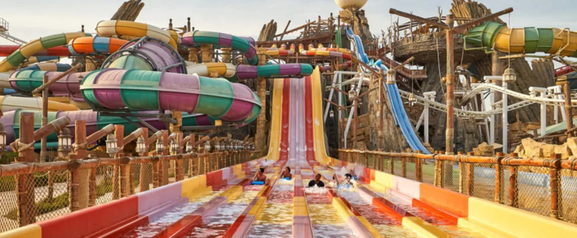 Enjoy Slides at Yas Waterworld