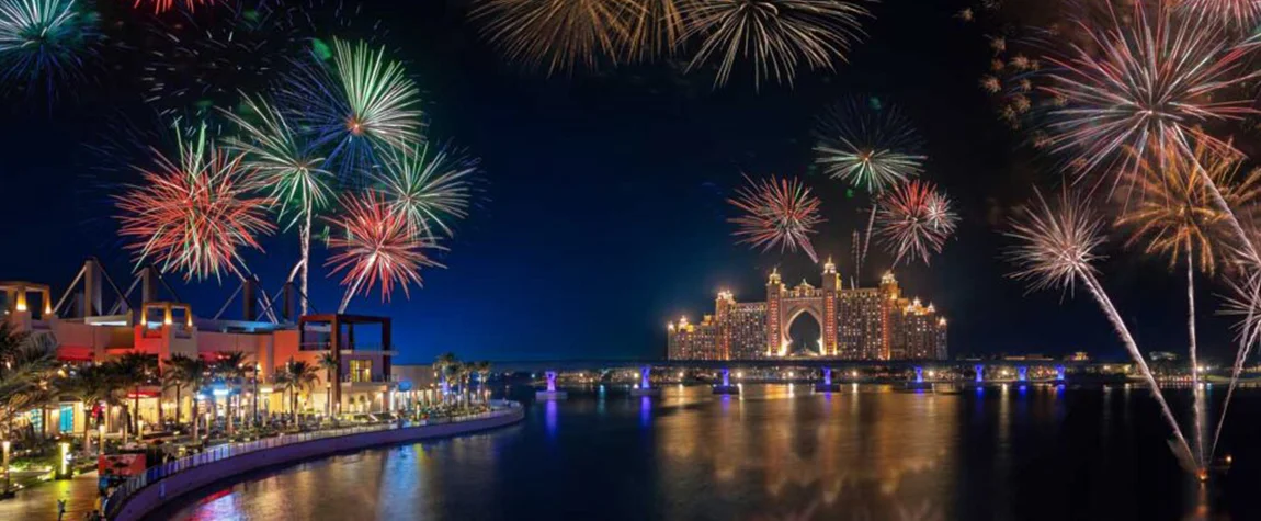 Eid Al Adha fireworks in UAE