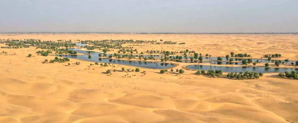 Liwa Oasis Lakes