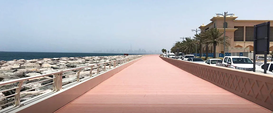 The Palm Jumeirah Boardwalk