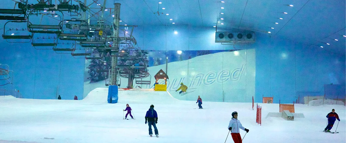 Dubai Mall and Indoor Skiing at Ski Dubai