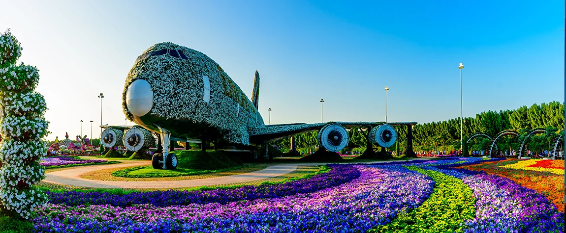 Explore the Dubai Miracle Garden