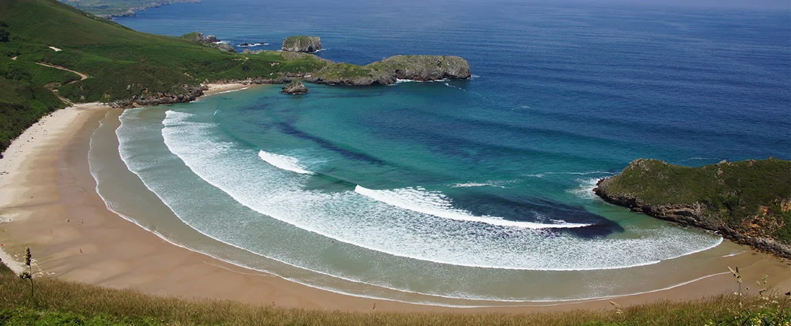 Playa de Torimbia, Asturias