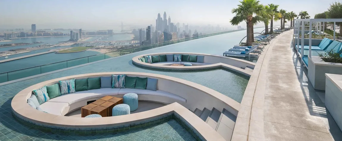 Rooftop Pools at Various Hotels