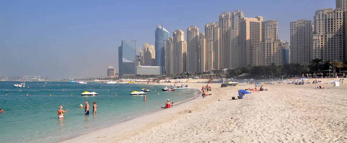 Dubai Marina Beach