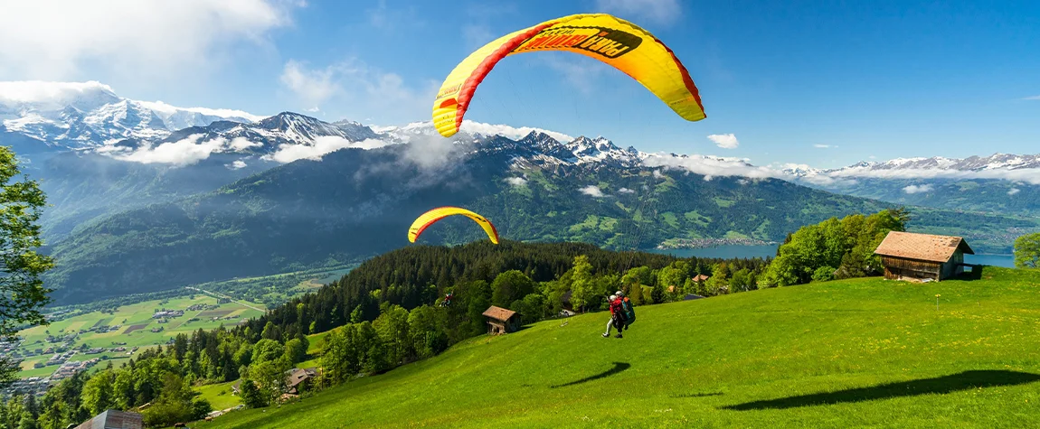 Paragliding in Interlaken