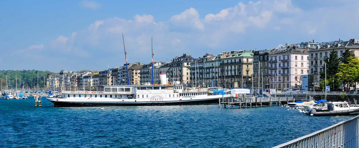 Cruising on Lake Geneva