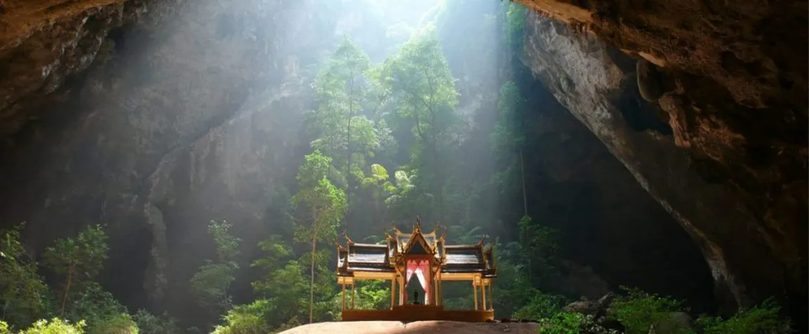 Temple at Tiger Cave