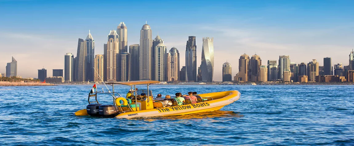 10. Relax on a Boat Tour to the Palm Jumeirah