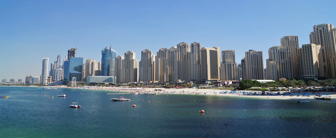 Jumeirah Beach Residence (JBR), UAE National Day Fireworks in Dubai