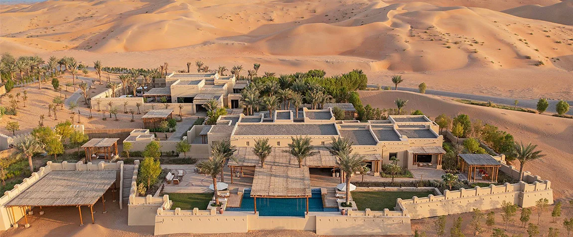 4. The Qasr Al Sarab Desert Resort by Anantara