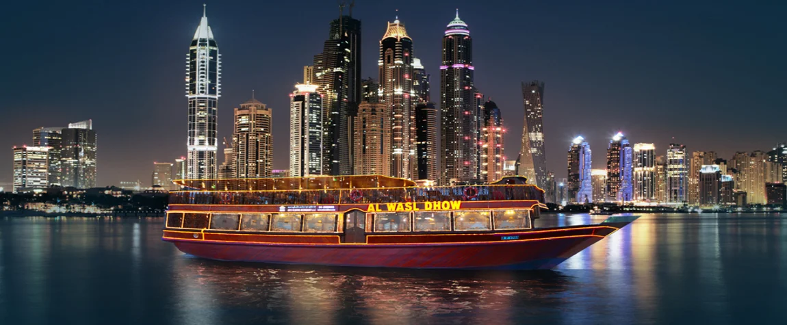 5. Enjoy a Dhow Cruise Dinner.