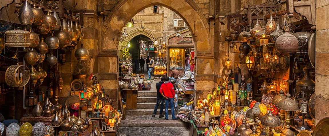 Stroll Through Khan El Khalili Bazaar in Cairo