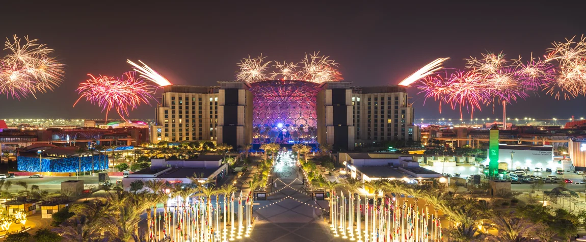 UAE National Day Fireworks in Dubai