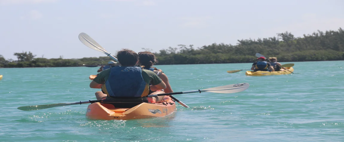 Sea Kayaking at Île d'Ambre