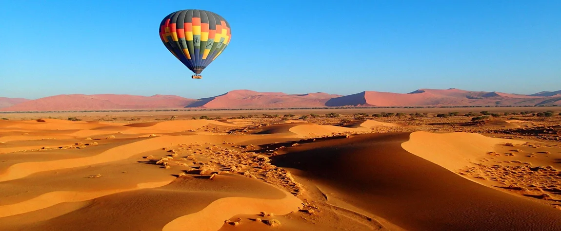 6. Take a Hot Air Balloon Ride over the Desert