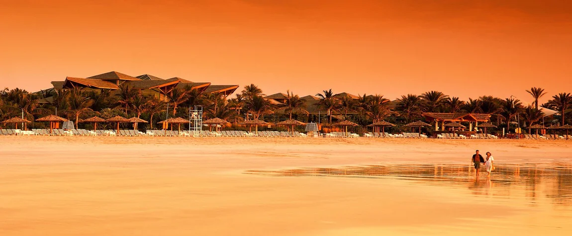 8. Sunset at the Palm Jumeirah Boardwalk