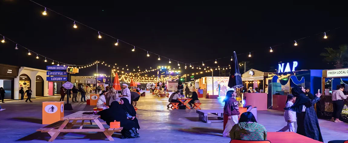 9. Visit Dubai Night Markets