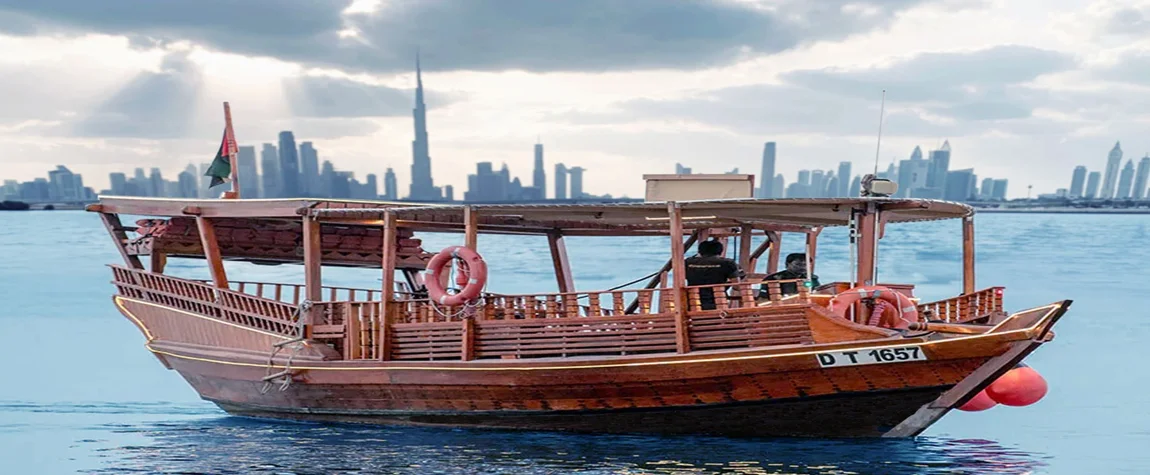 Take a Boat Ride on Burj Lake