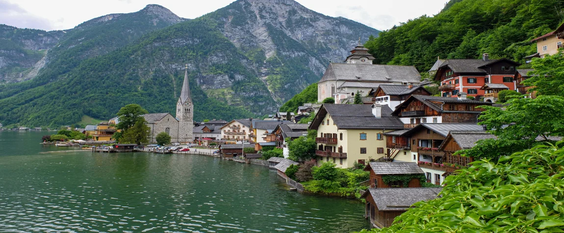 Hallstatt: The Snowy Village from a Fairy Tale