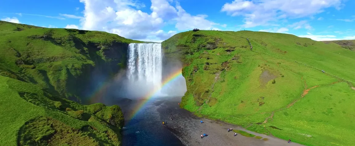 Skógafoss Waterfall