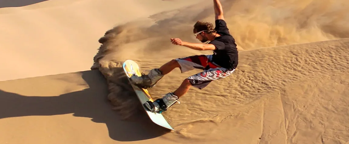 4. Unique Sandboarding Experience