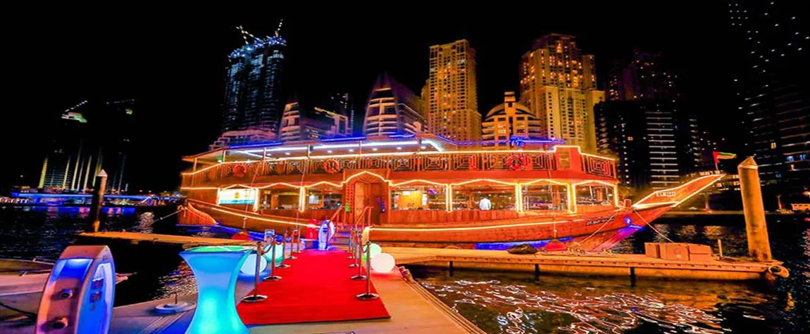 6. Enjoy a Dhow Cruise Dinner