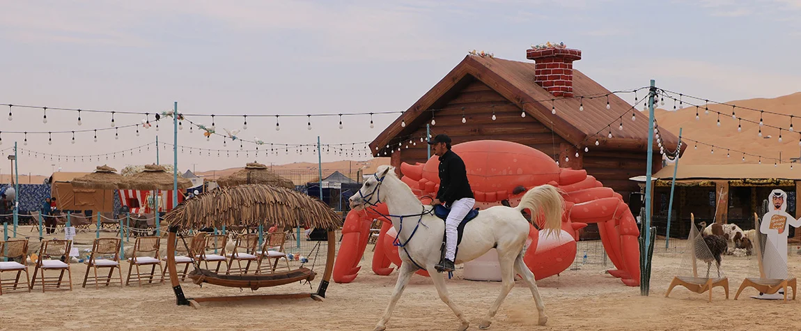 10. Visit and be entertained at the Liwa Date Festival