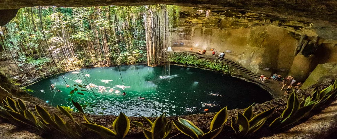 5. Cenote Ik Kil, Mexico