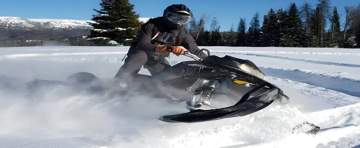 Off-Road Snowmobiling in Jackson Hole, Wyoming