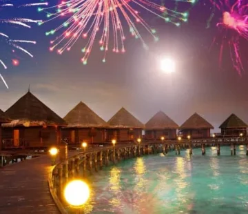 New Year in Maldives