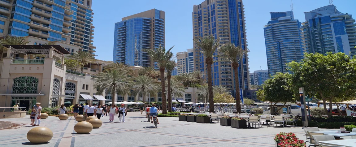 7. Dubai Marina Walk