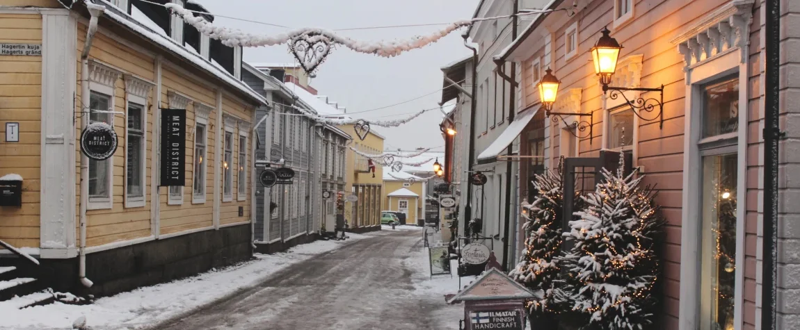 Porvoo – A Winter Town