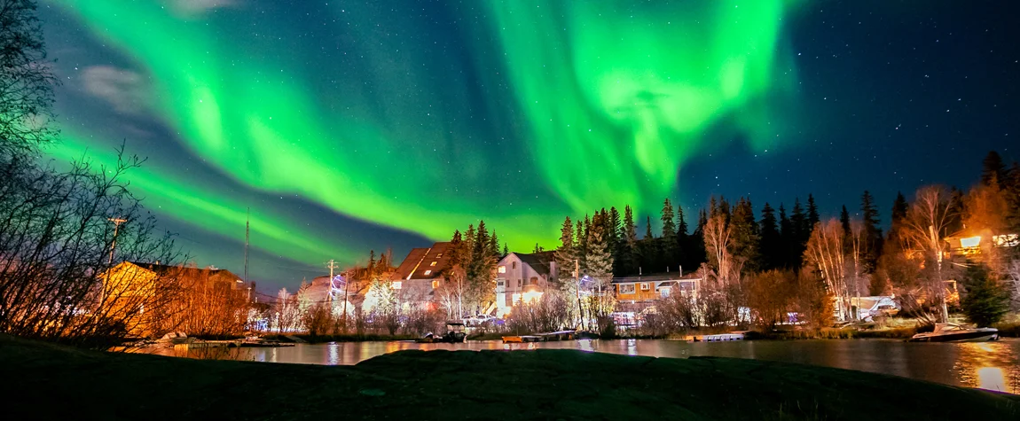 See the Northern Lights in Yukon