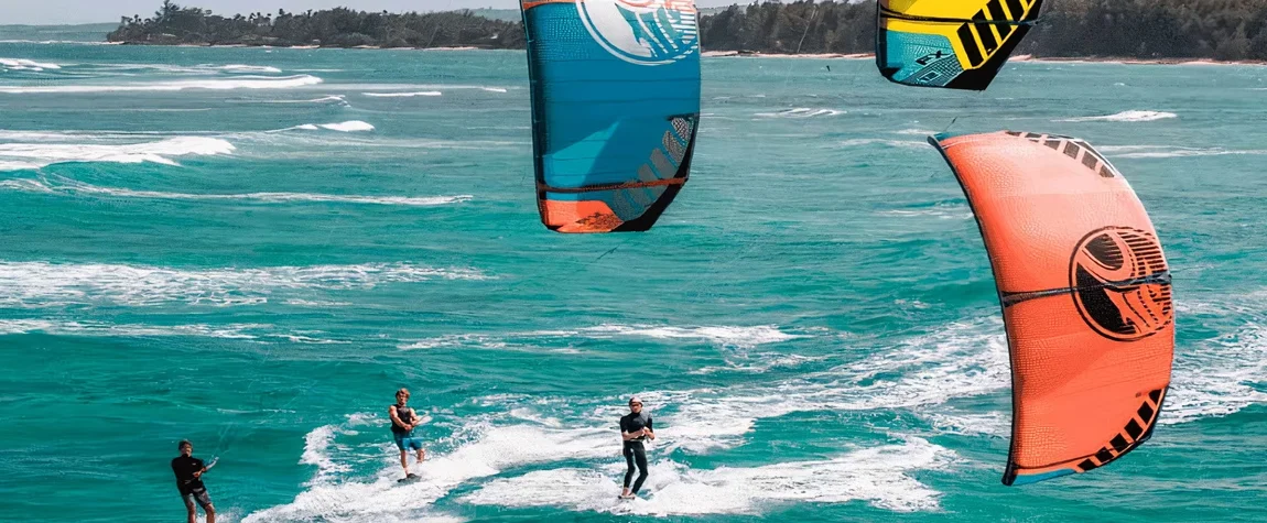 4. Kite Surfing