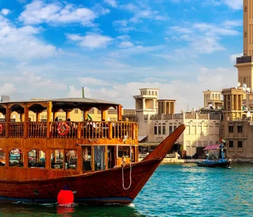 Creek Dhow Cruise in Dubai