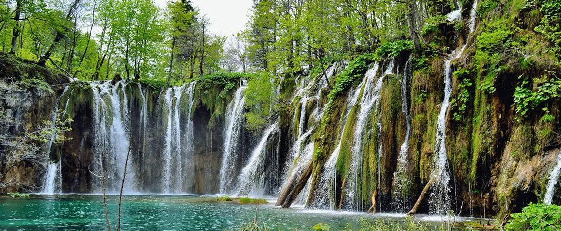 5. Plitvice Lakes Waterfalls in Croatia