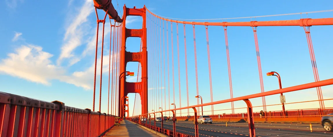 Take a Stroll across the Golden Gate Bridge, San Francisco