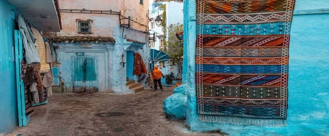 Take a Stroll in the Blue-eyed Town of Morocco