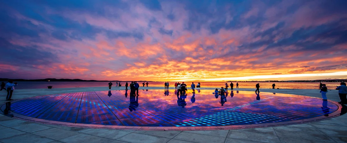 Visit the Sea Organ and Sun Salutation in Zadar