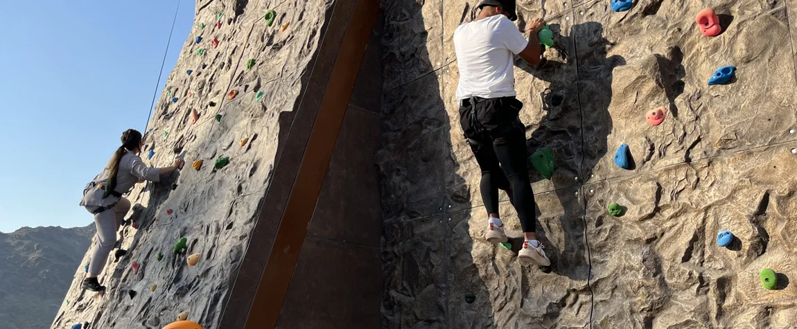 7. Fujairah’s Cliff for the Rock Climbing