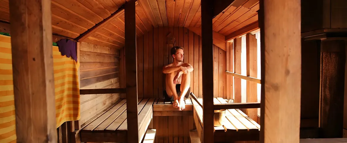 Relax at a Finnish Sauna